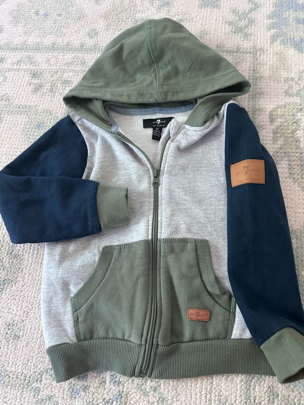 5pc lot 4T Boys BTS Bundle Including 7 For All Mankind Hoodie, more